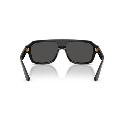 Occhiali da sole Dolce & Gabbana DG4507 501/87 neri rettangolari
