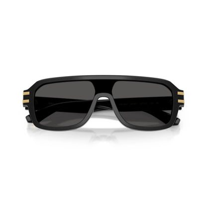 Occhiali da sole Dolce & Gabbana DG4507 501/87 neri rettangolari