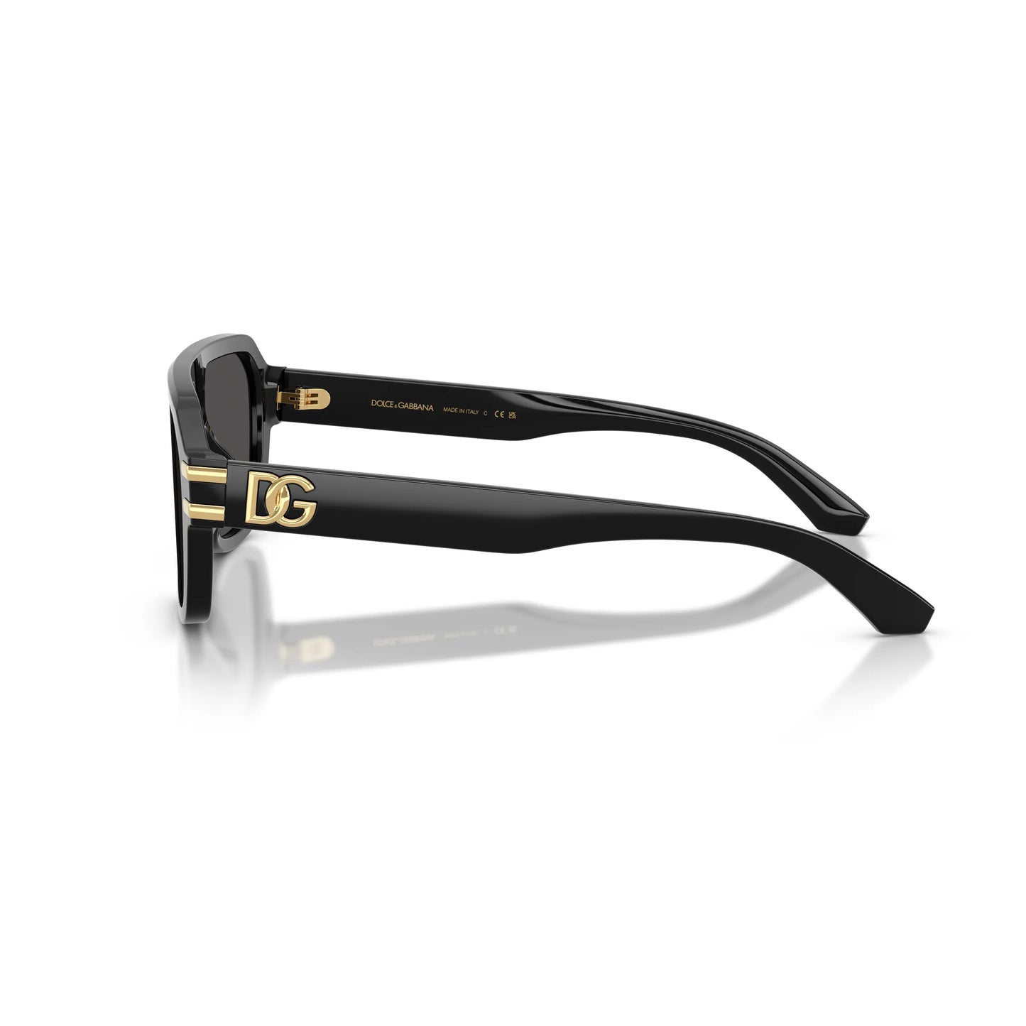 Occhiali da sole Dolce & Gabbana DG4507 501/87 neri rettangolari