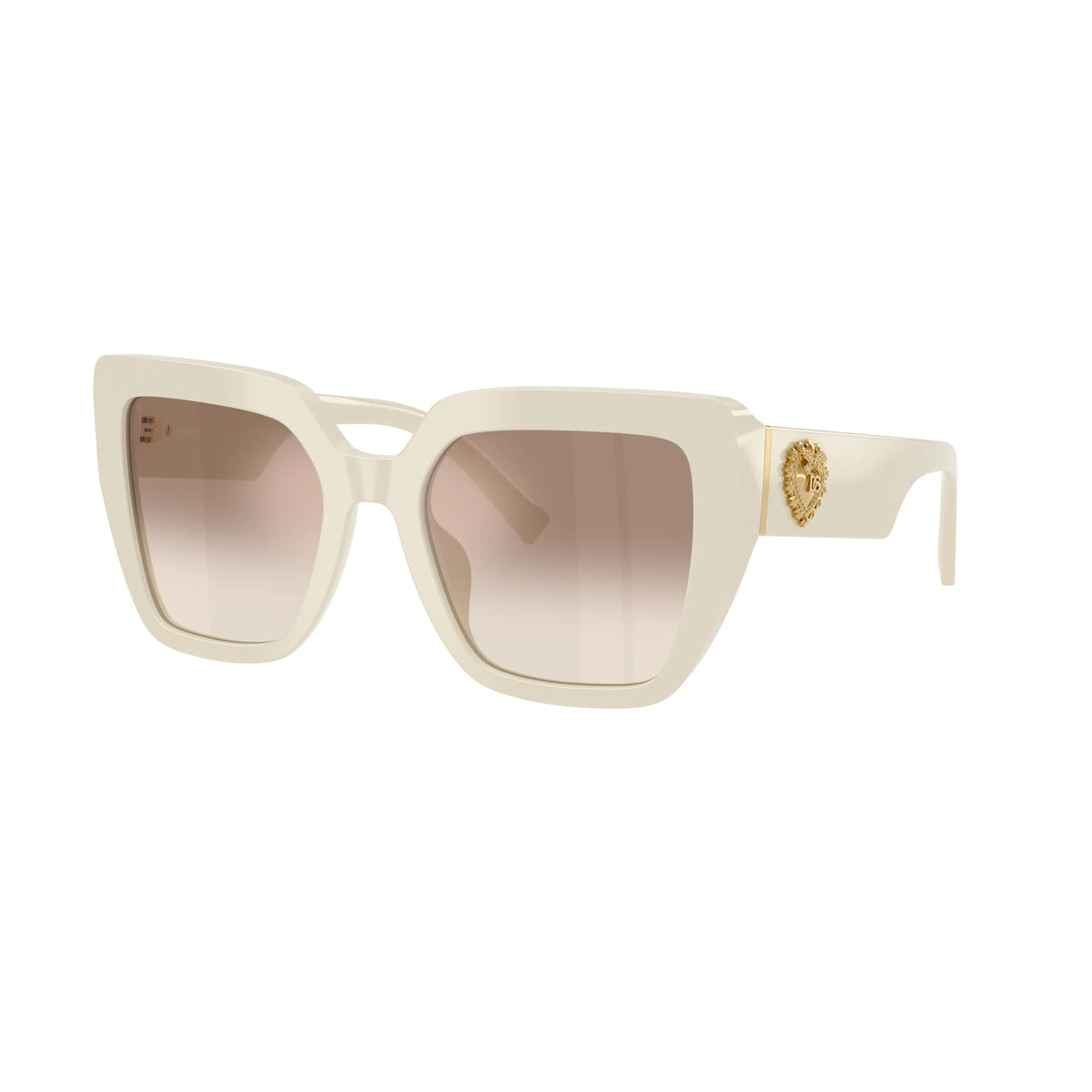 Occhiali da sole Dolce & Gabbana DG4538 331294 Crema squadrati -laterale