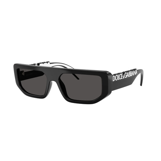 Occhiale da sole Dolce & Gabbana DG6203 501/87 Nero rettangolare