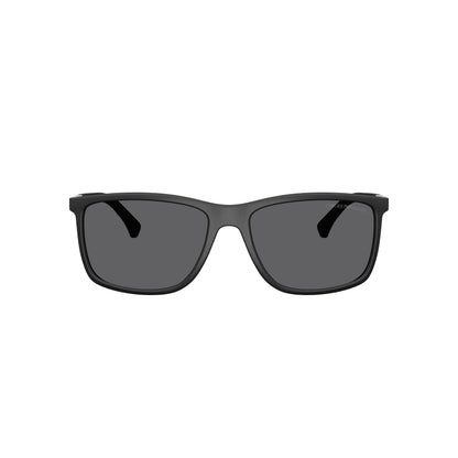 Occhiali da sole Emporio Armani EA4058 5063/81 neri rettangolari