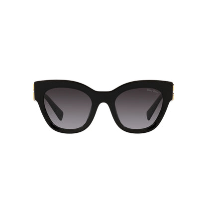 Occhiali da sole Miu Miu MU 01YS 1AB5D1 Nero Grigio sfumato