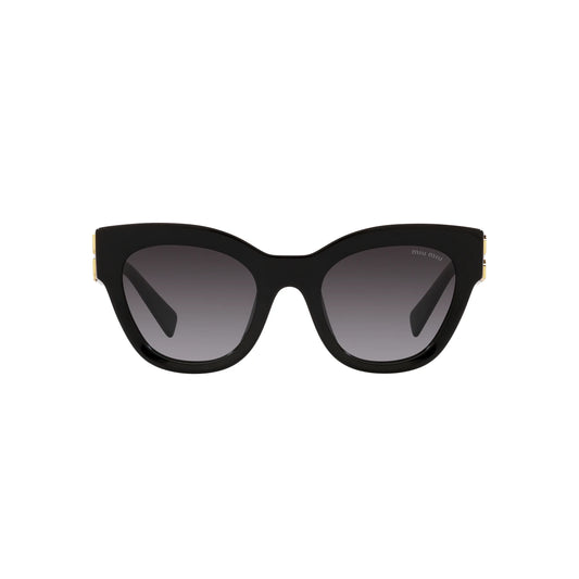 Occhiali da sole Miu Miu MU 01YS 1AB5D1 Nero Grigio sfumato