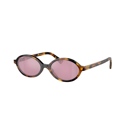 Occhiali da sole Miu Miu MU 04ZS VAU50D Havana ovali