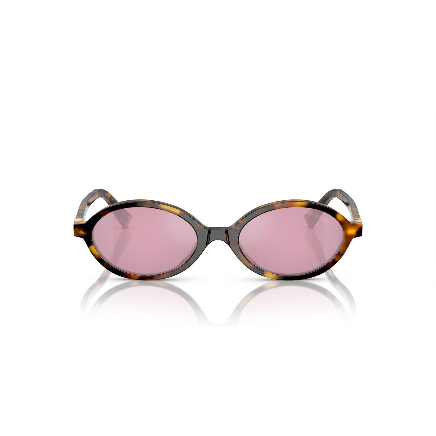 Occhiali da sole Miu Miu MU 04ZS VAU50D Havana ovali