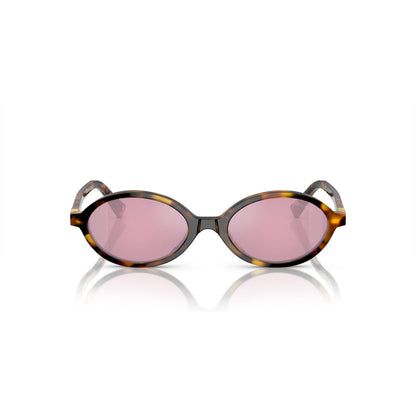 Occhiali da sole Miu Miu MU 04ZS VAU50D Havana ovali