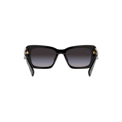 Occhiali da sole Miu Miu MU 07YS 1AB5D1 Nero rettangolare -dettagli1