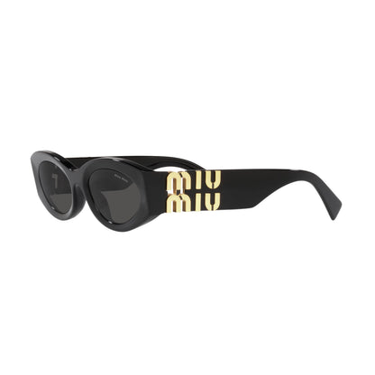 Occhiali da sole Miu Miu MU 11WS 1AB5S0 Black ovali