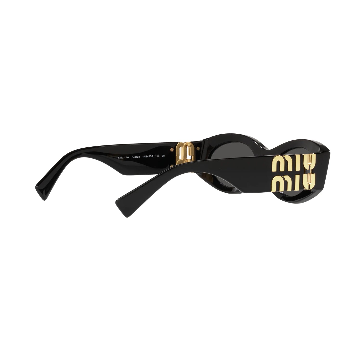 Occhiali da sole Miu Miu MU 11WS 1AB5S0 Black ovali