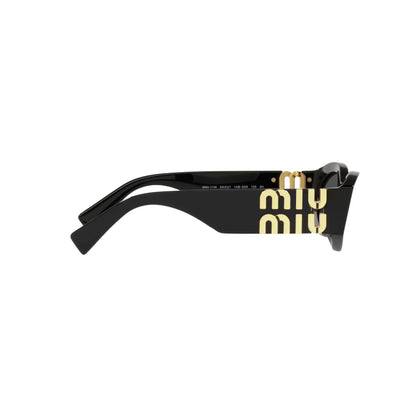 Occhiali da sole Miu Miu MU 11WS 1AB5S0 Black ovali