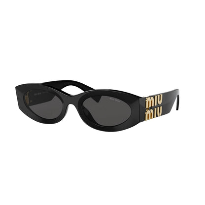 Occhiali da sole Miu Miu MU 11WS 1AB5S0 Black ovali