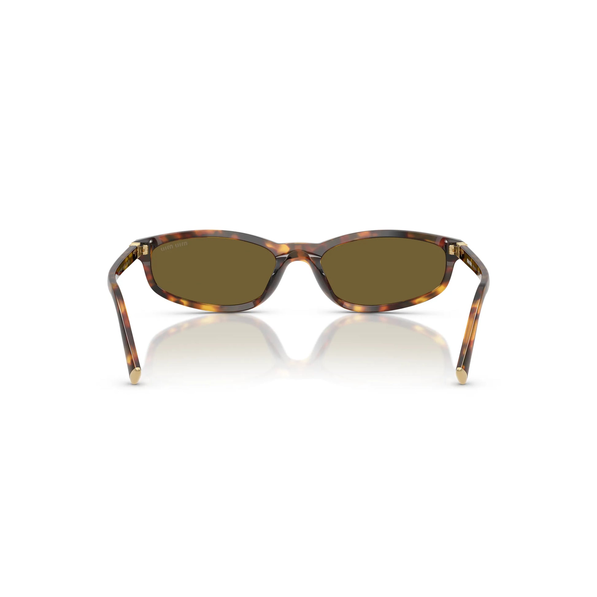 Occhiali da sole Miu Miu MU A06S 14L09Z Havana Miele -dettagli1
