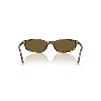 Occhiali da sole Miu Miu MU A06S 14L09Z Havana Miele -dettagli1
