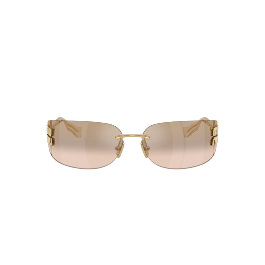 Occhiali da sole Miu Miu MU A51S 5AK20P Gold/Bronze Mirror Gradient