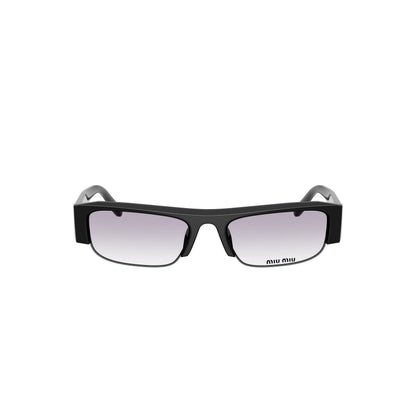 Occhiali da sole Miu Miu MU B07S 16K04O Nero rettangolare