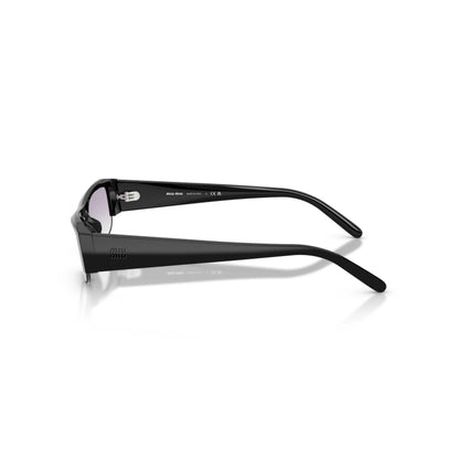 Occhiali da sole Miu Miu MU B07S 16K04O Nero rettangolare