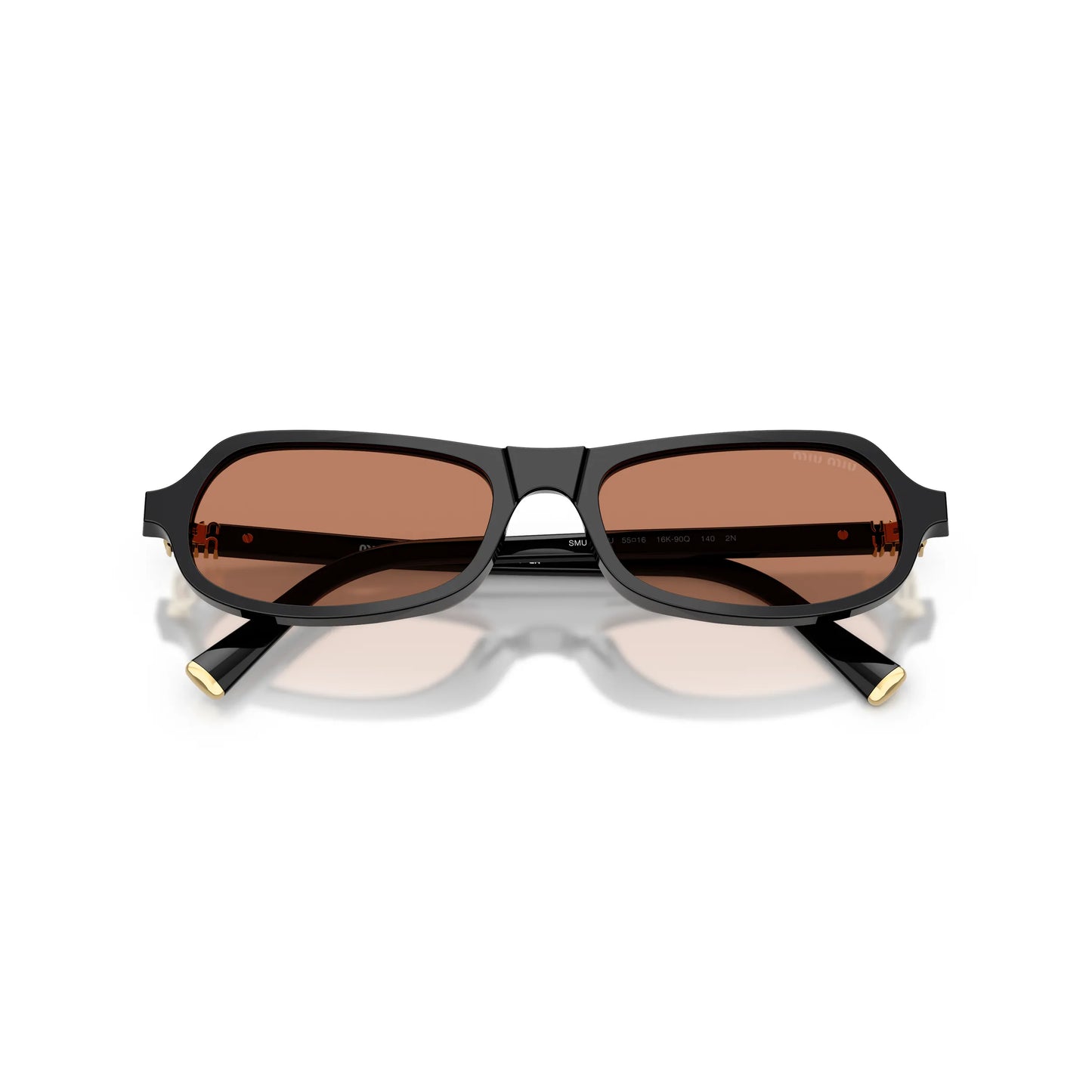 Occhiali da sole Miu Miu MU B10SU 16K90Q Black geometrico -dettagli2