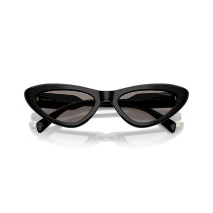 Occhiali da sole Miu Miu MU B11SU 16K80Q Nero cat-eye