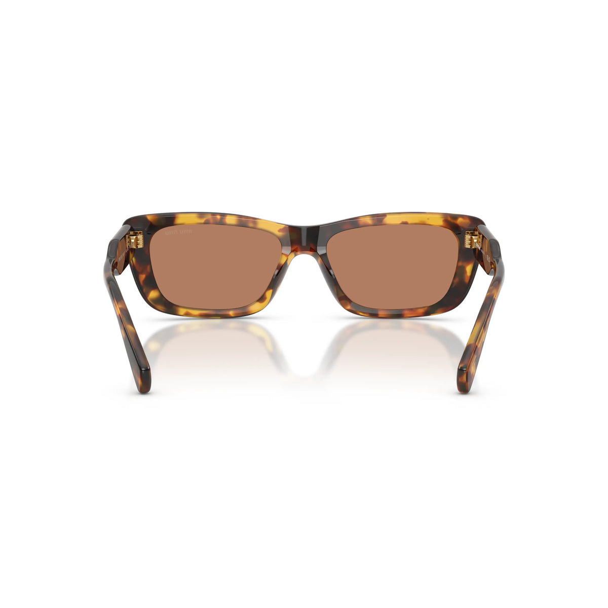 Occhiali da sole Miu Miu MU B12S 14L20D Honey Havana rettangolare