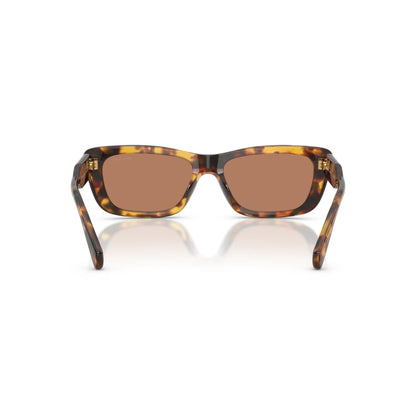 Occhiali da sole Miu Miu MU B12S 14L20D Honey Havana rettangolare