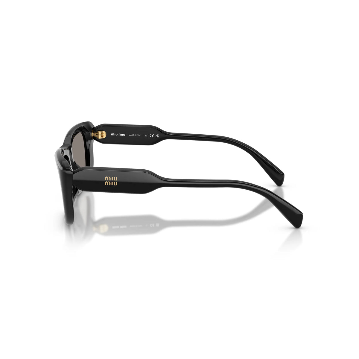 Occhiali da sole Miu Miu MU B12S 16K80Q Nero rettangolare