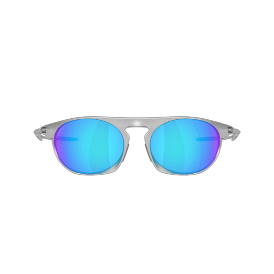 Occhiali da sole Oakley Neo Jacket OO4065 406502 Cromo Satinato ovali