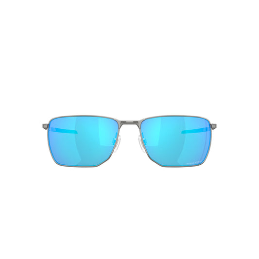 Occhiali da sole Oakley Ejector OO4142 414204 Cromo satinato