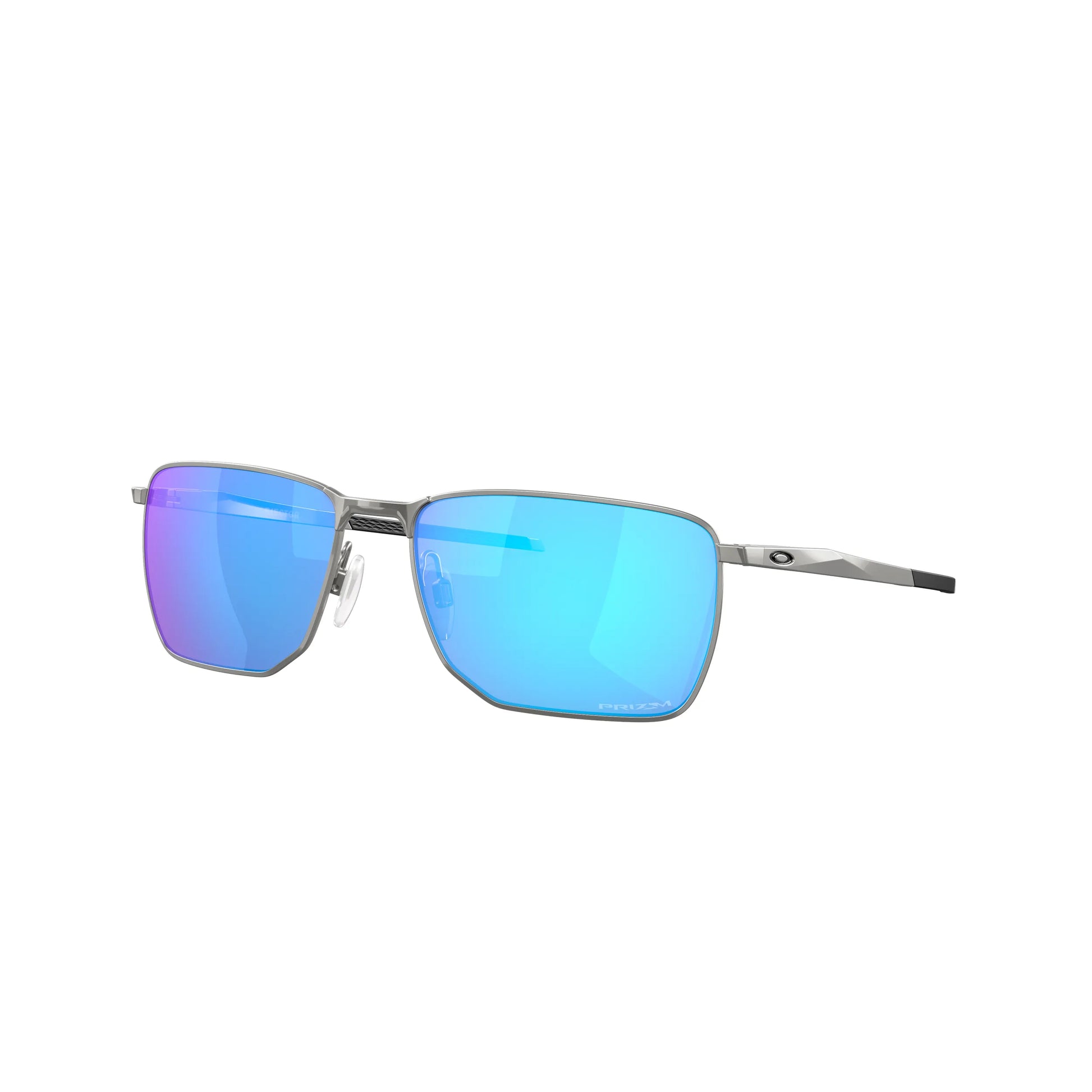 Occhiali da sole Oakley Ejector OO4142 414204 Cromo satinato -laterale