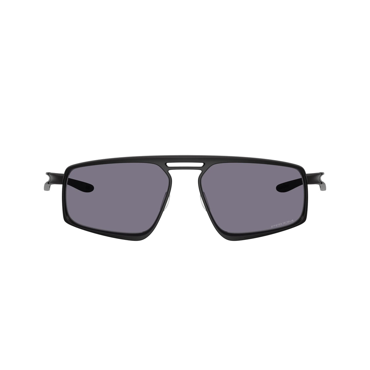 Occhiali da sole Oakley Bushwick OO6031 603101 Nero satinato rettangolare
