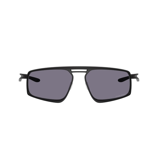 Occhiali da sole Oakley Bushwick OO6031 603101 Nero satinato rettangolare