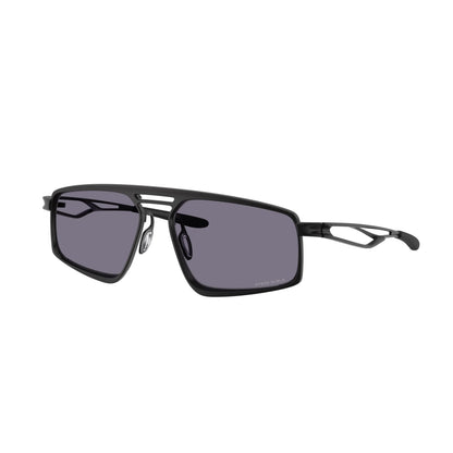 Occhiali da sole Oakley Bushwick OO6031 603101 Nero satinato rettangolare