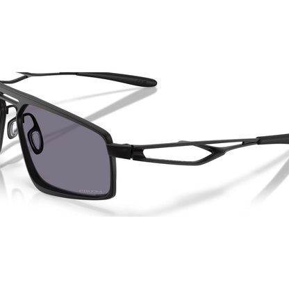 Occhiali da sole Oakley Bushwick OO6031 603101 Nero satinato rettangolare
