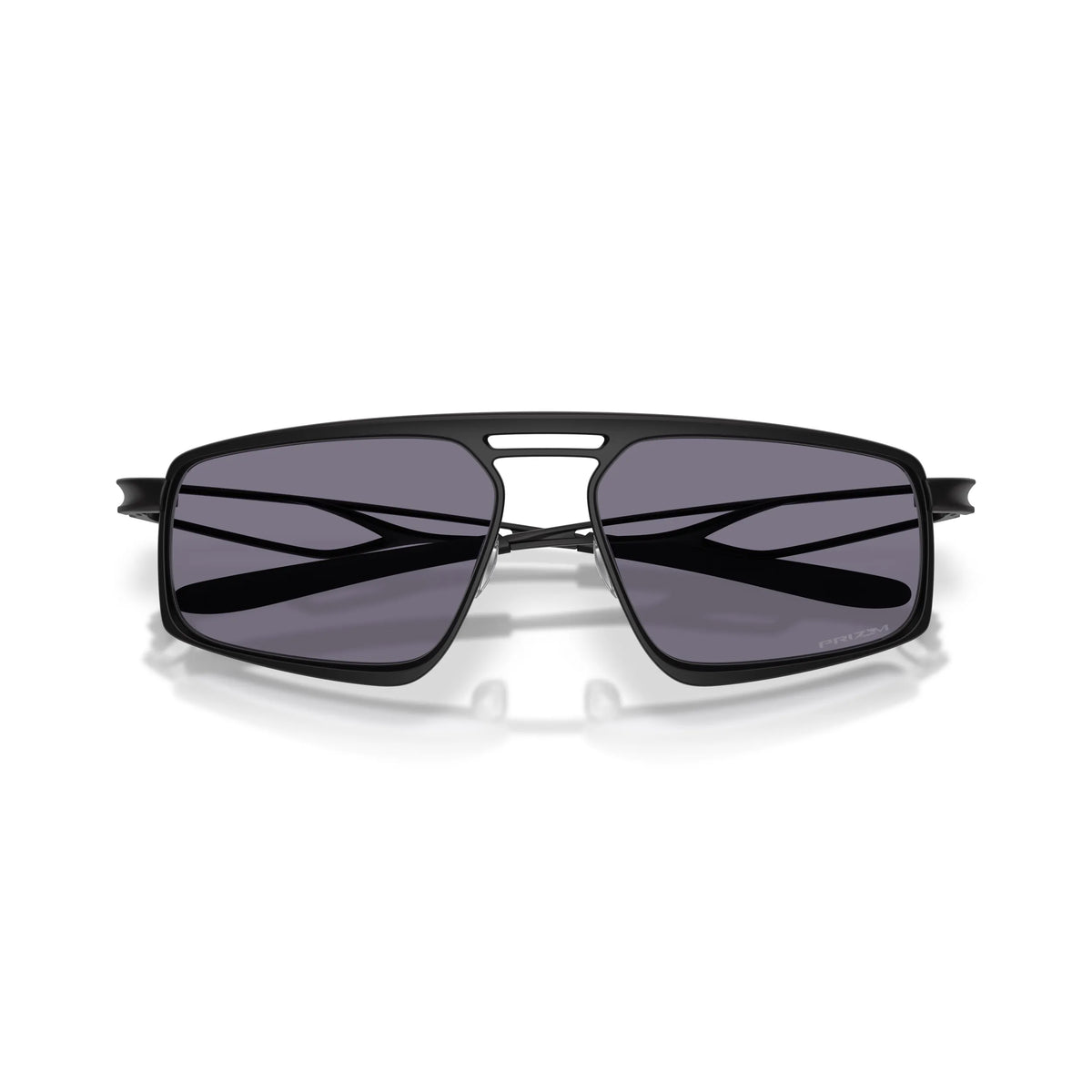 Occhiali da sole Oakley Bushwick OO6031 603101 Nero satinato rettangolare