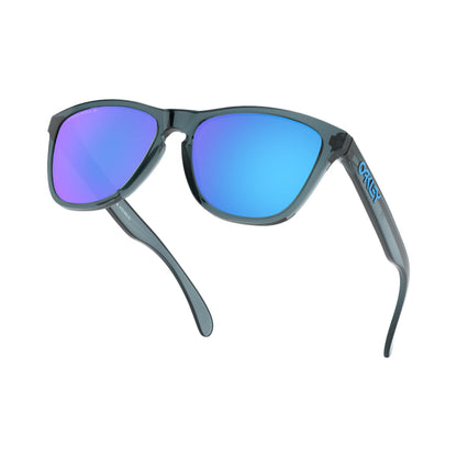 Occhiali da sole Oakley Frogskins OO9013 9013F6 Cristallo nero Prizm Sapphire Polarized -dettagli