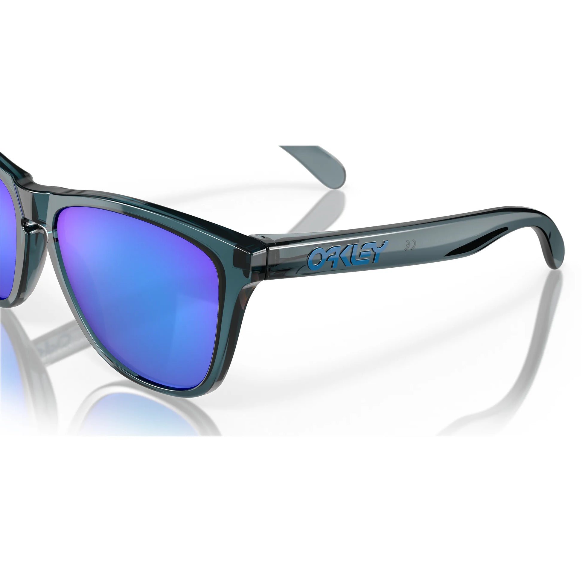 Occhiali da sole Oakley Frogskins OO9013 9013F6 Cristallo nero Prizm Sapphire Polarized -dettagli1