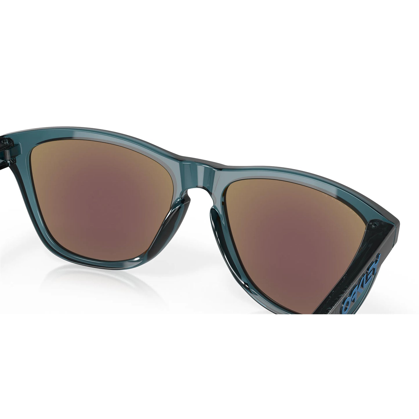 Occhiali da sole Oakley Frogskins OO9013 9013F6 Cristallo nero Prizm Sapphire Polarized -dettagli4