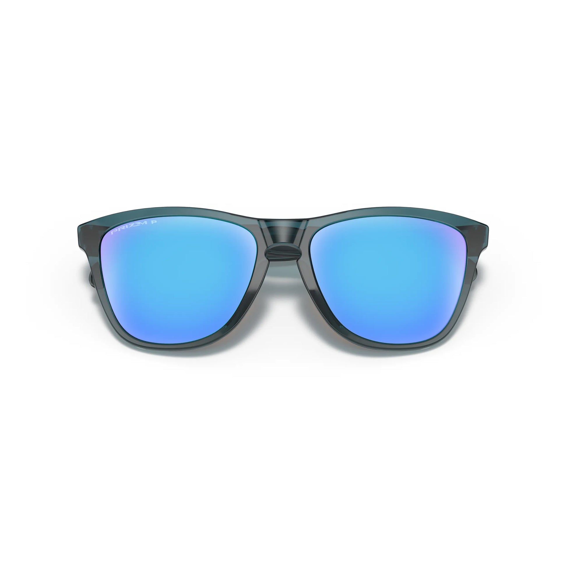 Occhiali da sole Oakley Frogskins OO9013 9013F6 Cristallo nero Prizm Sapphire Polarized -dettagli5
