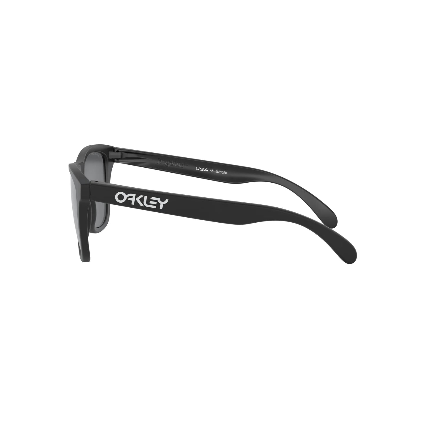 Occhiali da sole Oakley Frogskins OO9013 9013F7 Nero opaco Prizm Black Polarized -dettagli2