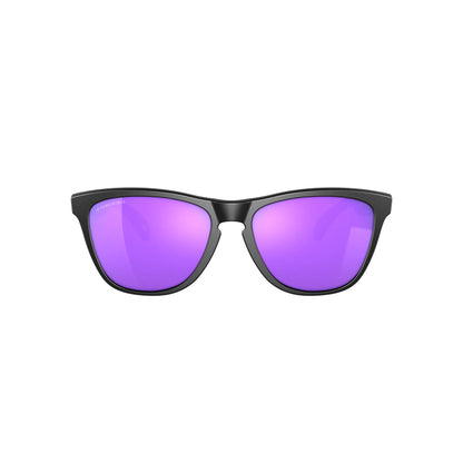 Occhiali da sole Oakley Frogskins OO9013 9013H6 Nero opaco rettangolare