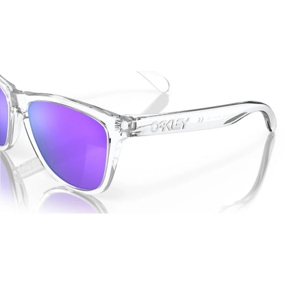 Occhiali da sole Oakley Frogskins OO9013 9013H7 Trasparente lucido -dettagli2