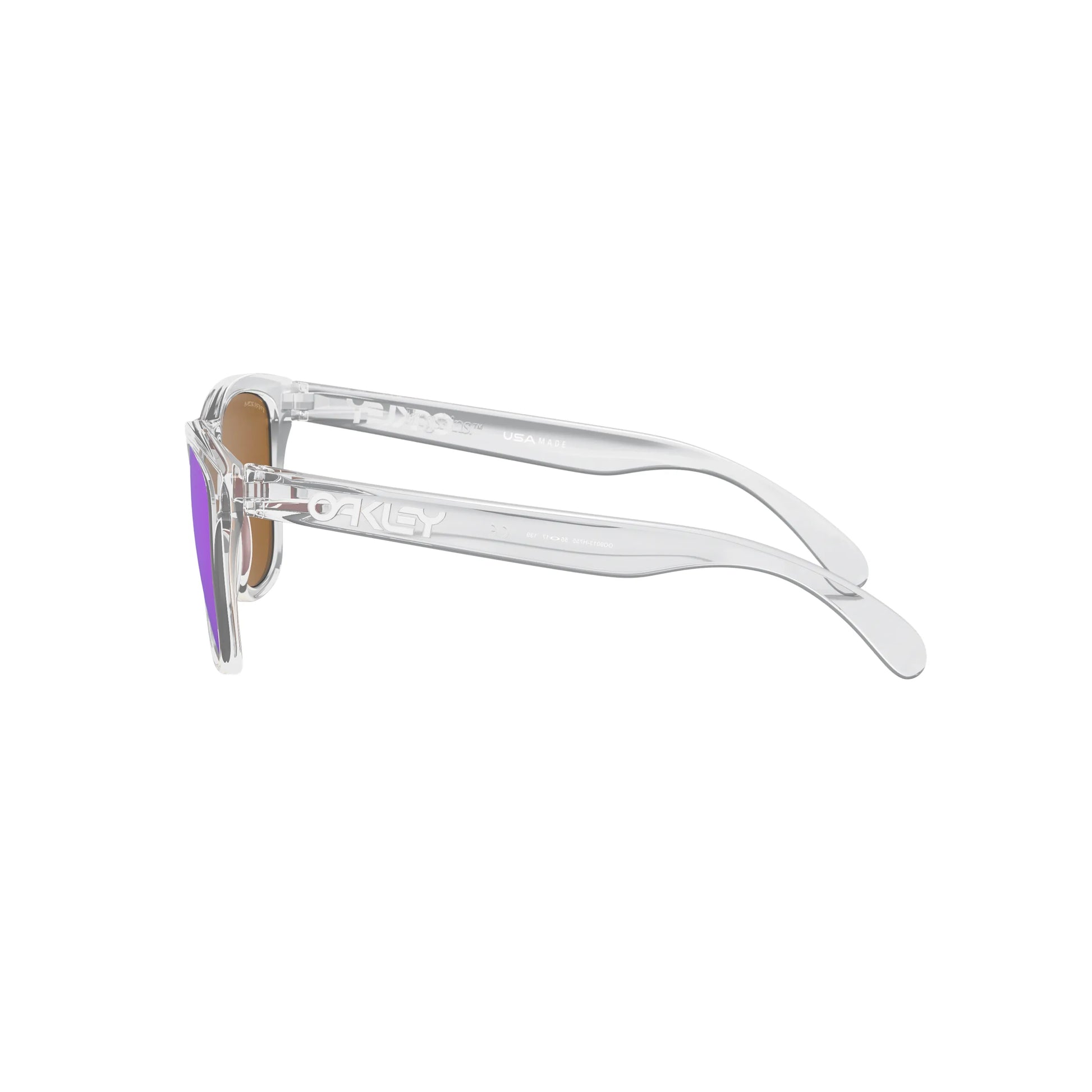 Occhiali da sole Oakley Frogskins OO9013 9013H7 Trasparente lucido -dettagli1