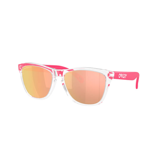 Occhiali da sole Oakley Frogskins OO9013 9013M9 Trasparente Polarized -laterale