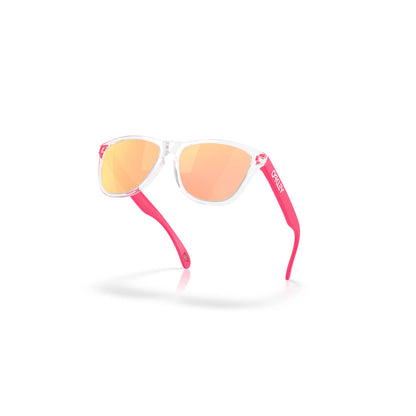 Occhiali da sole Oakley Frogskins OO9013 9013M9 Trasparente Polarized -dettagli