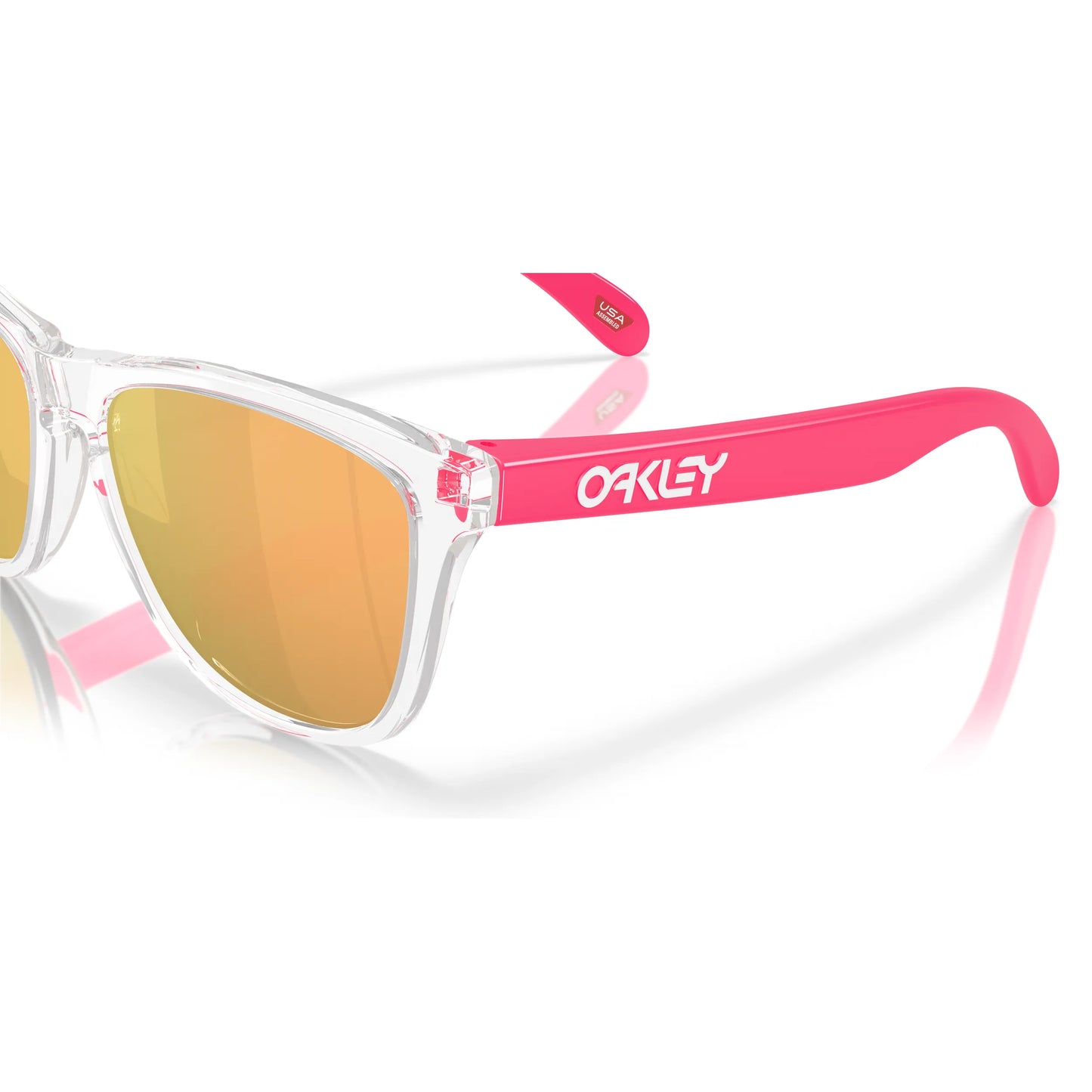 Occhiali da sole Oakley Frogskins OO9013 9013M9 Trasparente Polarized -dettagli2