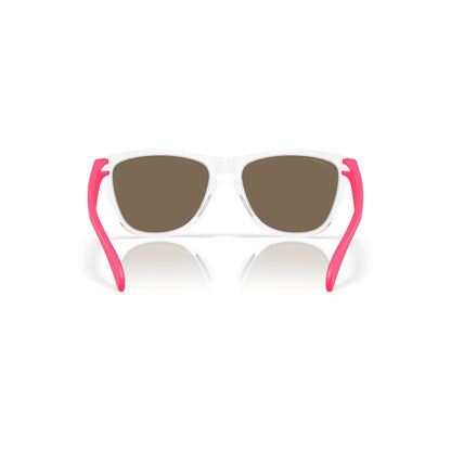 Occhiali da sole Oakley Frogskins OO9013 9013M9 Trasparente Polarized -dettagli3