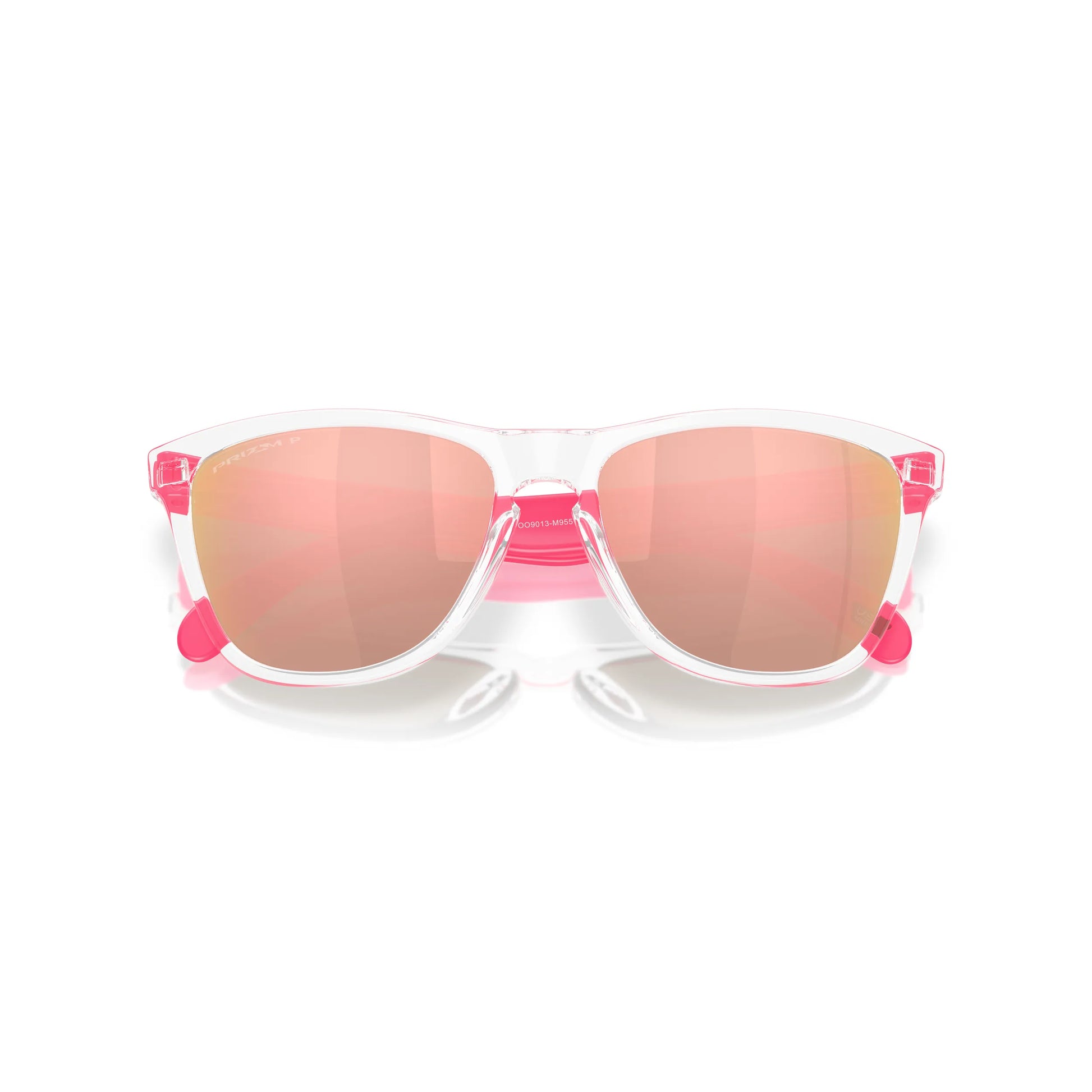 Occhiali da sole Oakley Frogskins OO9013 9013M9 Trasparente Polarized -dettagli5