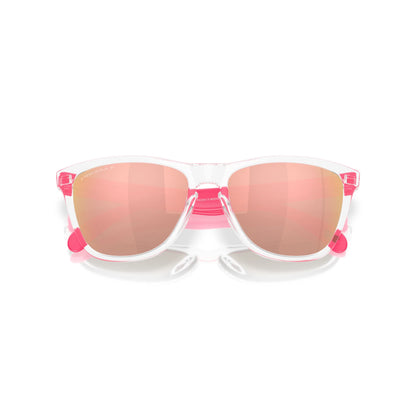 Occhiali da sole Oakley Frogskins OO9013 9013M9 Trasparente Polarized -dettagli5