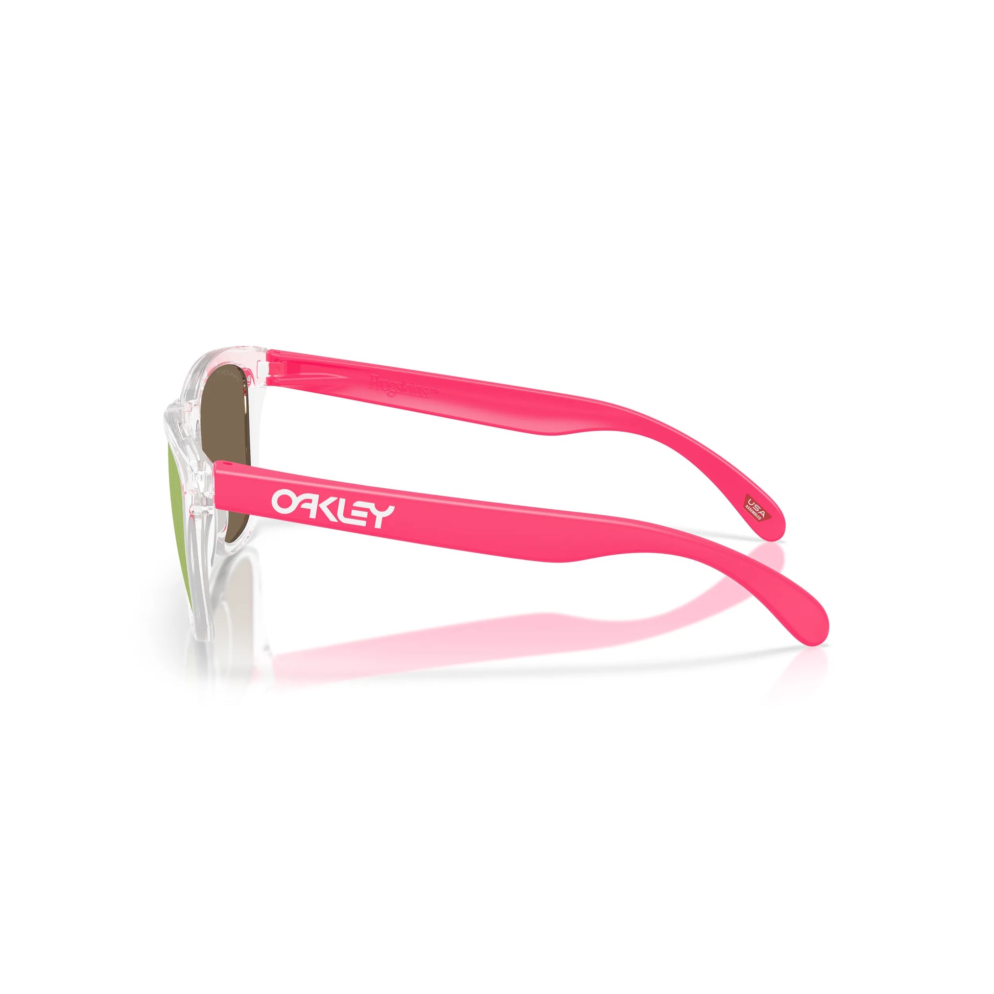 Occhiali da sole Oakley Frogskins OO9013 9013M9 Trasparente Polarized -dettagli1