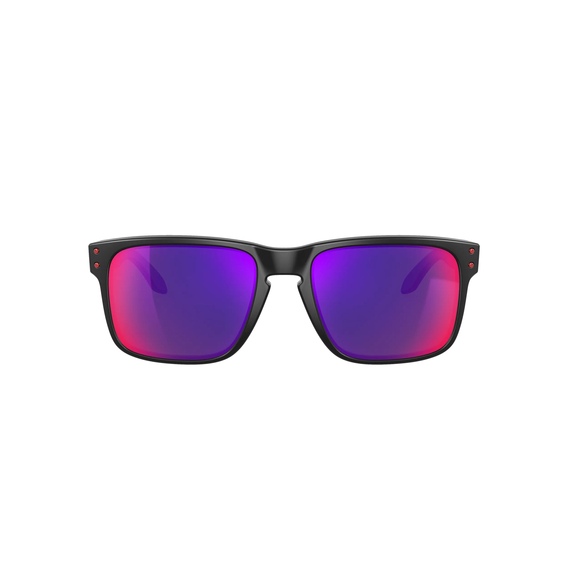 Occhiali da sole Oakley Holbrook OO9102 910236 Matte Black Red Iridium